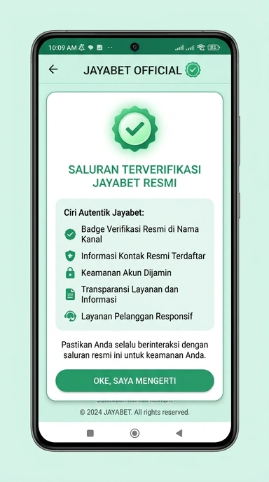 Kanal Resmi jayabet untuk Pengguna Android di Indonesia